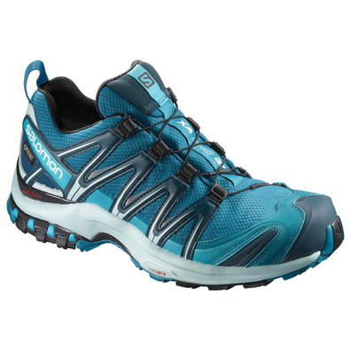 Salomon XA PRO 3D GTX W Aquamarine / Sapato Preto