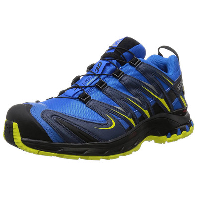 Sapato Salomon XA PRO 3D GTX Azul / Preto / Amarelo