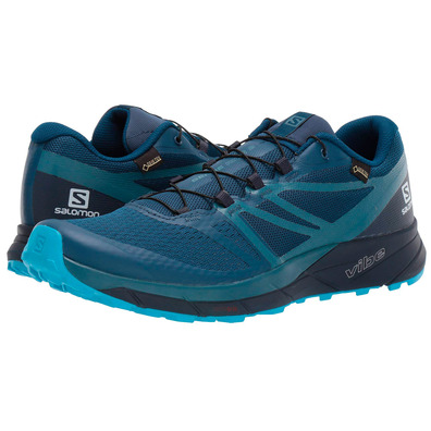 Sapatos Salomon Sense Ride 2 Gtx Azul / Preto