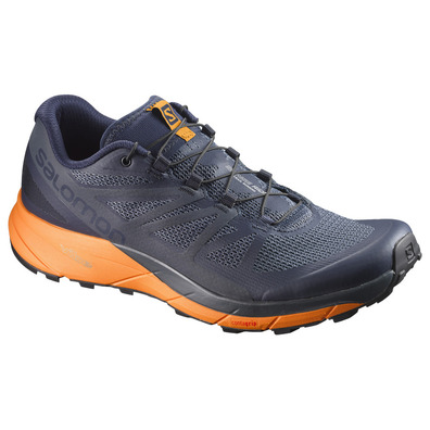 Salomon Sense Ride Navy / Orange Shoe