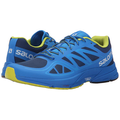Sapatos Salomon Sonic Aero Blue / Lime