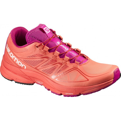 Salomon Sonic Pro W Coral / sapato rosa