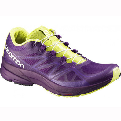 Sapato Salomon Sonic Pro W Roxo / Lima