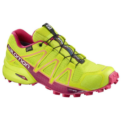 Sapato Salomon Speedcross 4 GTX W Lima / Rosa