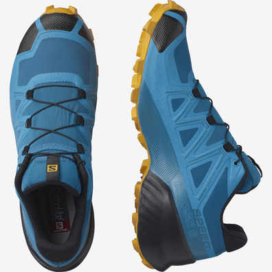 Sapato Salomon Speedcross 5 Azul/Laranja