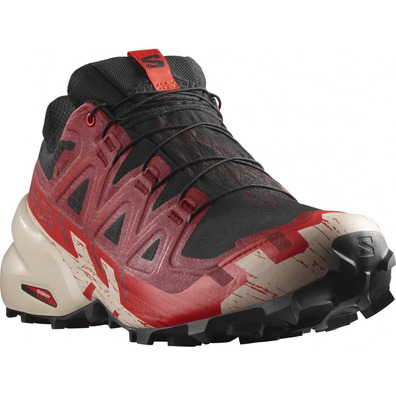 Sapato Salomon Speedcross 6 GTX vermelho/preto