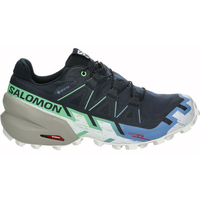 Sapato Salomon Speedcross 6 GTX W Marinho/Verde