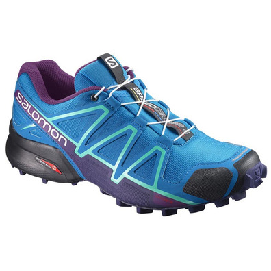 Tênis Salomon Speedcross 4 W Azul / Roxo