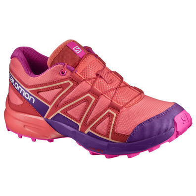 Tênis Salomon Speedcross K Coral / Roxo