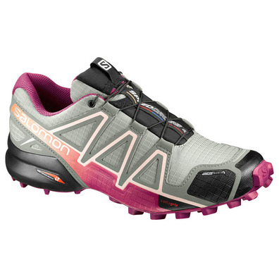 Tênis Salomon Speedcross 4 CS W Cinza / Rosa