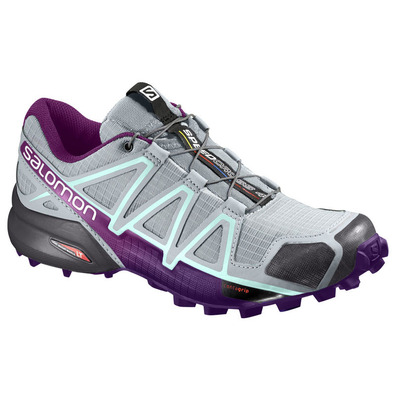 Tênis Salomon Speedcross 4 W cinza / violeta