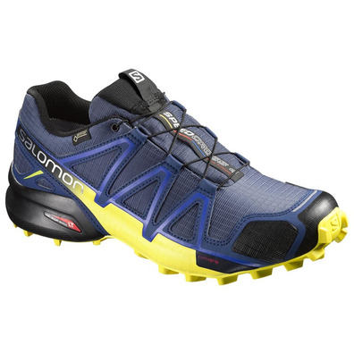 Salomon Speedcross 4 GTX Navy / Yellow Sneaker