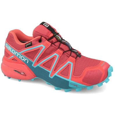 Sapato Salomon Speedcross 4 GTX W Papaia / Turquesa