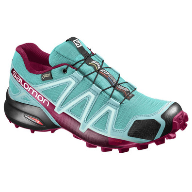 Sapato Salomon Speedcross 4 GTX W Turquesa / Fúcsia