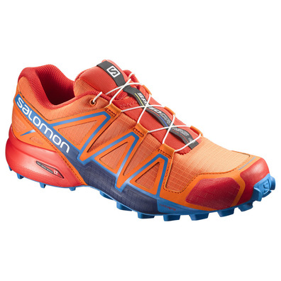 Sapato Salomon Speedcross 4 Laranja / Vermelho / Azul