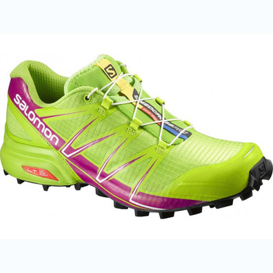 Salomon Speedcross Pro W Lima / Sapato Roxo