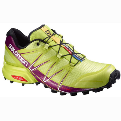 Tênis Salomon Speedcross Pro W Verde Lima / Roxo