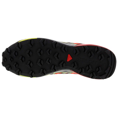 Sapato Salomon Speedcross Vario 2 GTX Vermelho / Cinza / Amarelo