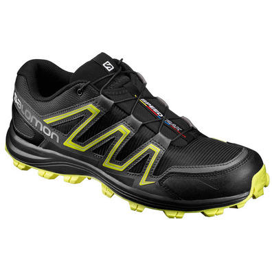 Sapato Salomon Speedtrak Preto / Amarelo