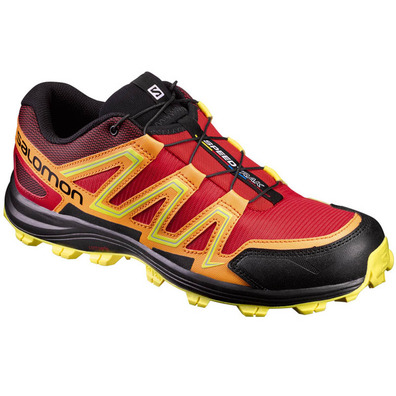 Sapato Salomon Speedtrak Vermelho / Laranja / Preto