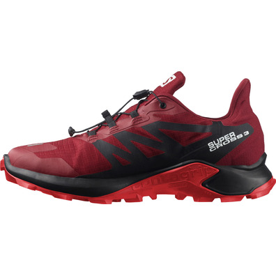 Sapato Salomon Supercross 3 GTX Vermelho/Preto