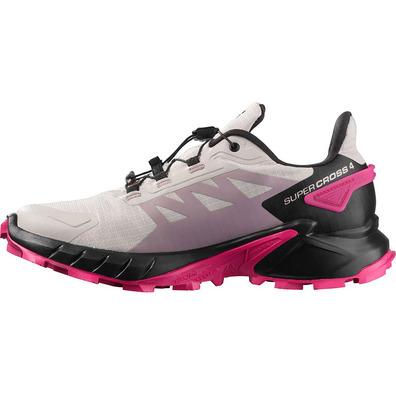 Sapato Salomon Supercross 4 GTX W rosa/cinza/preto