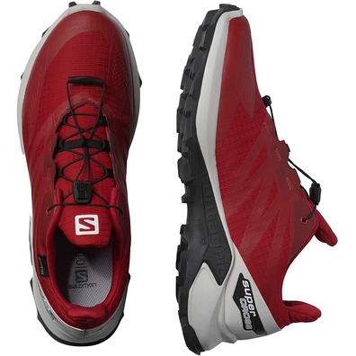 Sapato vermelho Salomon Supercross Blast GTX