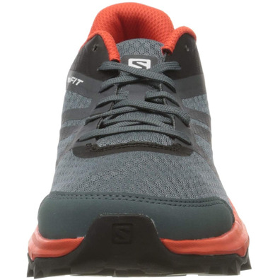 Sapato Salomon Trailster 2 cinza / vermelho