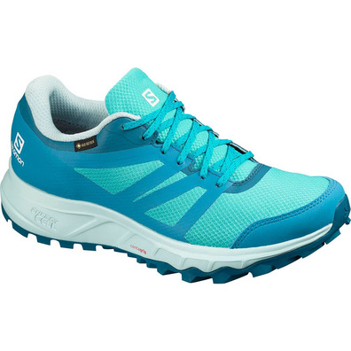 Sapato Turquesa Salomon Trailster 2 GTX W