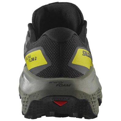 Tênis Salomon Ultra Flow 2 GTX Preto/Amarelo