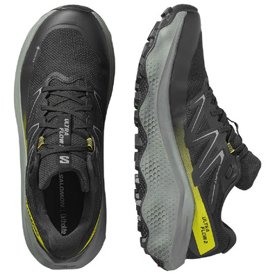 Tênis Salomon Ultra Flow 2 GTX Preto/Amarelo