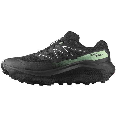 Tênis Salomon Ultra Flow 2 GTX Preto/Verde