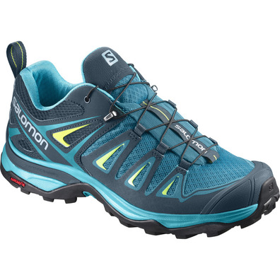 Salomon X Ultra 3 W Turquesa / Sapato Preto