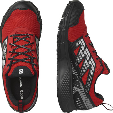 Sapato Salomon Wander GTX vermelho/preto