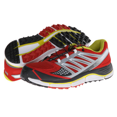 Sapato Salomon X-Wind Pro Vermelho / Cinza / Preto