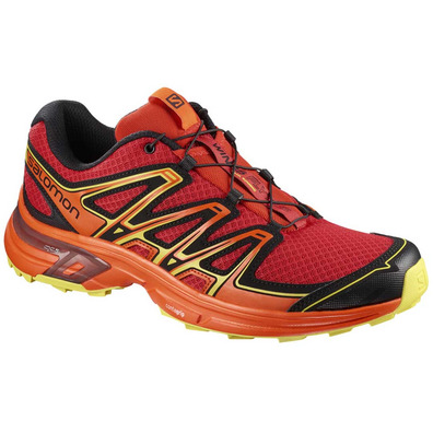 Salomon Wings Flyte 2 Laranja / Sapato Preto