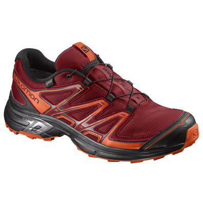 Salomon Wings Flyte 2 GTX Shoes Garnet / Orange