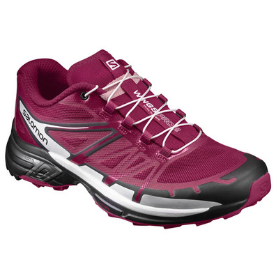 Sapato Salomon Wings Pro 2 W fúcsia / branco / preto