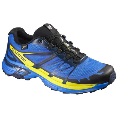 Sapato Salomon Wings Pro 2 GTX Azul / Preto / Amarelo