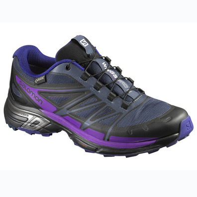 Sapato Salomon Wings Pro 2 GTX W Preto / Cinza / Mauve