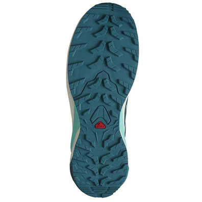 Sapato de água verde Salomon X-Adventure GTX W