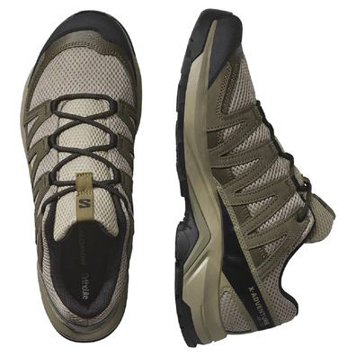Sapato Salomon X-Adventure Recon Verde/Bege