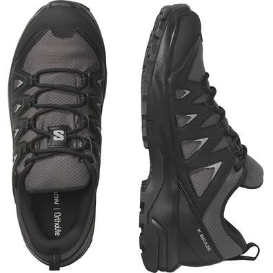 Sapato Salomon X Braze GTX W preto/cinza