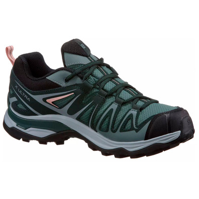 Sapatos Salomon X Ultra 3 Prime GTX W Verde / Preto