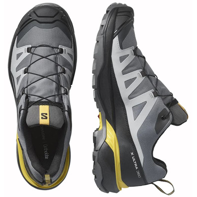 Sapato Salomon X Ultra 360 GTX cinza/mostarda
