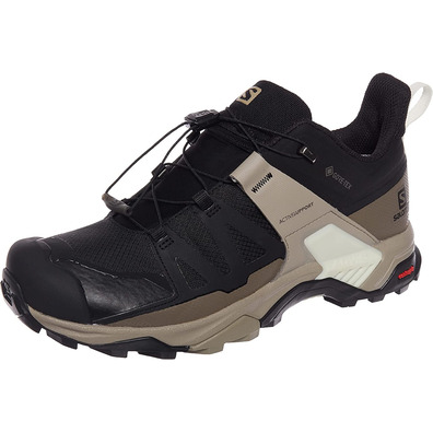 Sapato Salomon X Ultra 4 GTX Preto/Bege