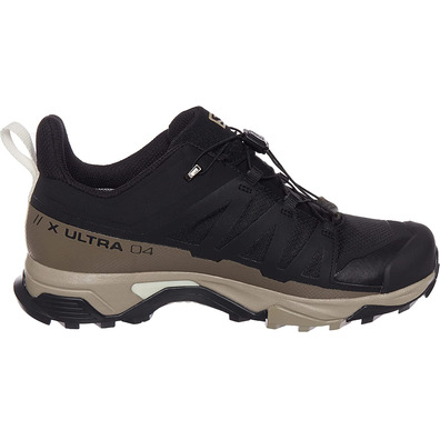 Sapato Salomon X Ultra 4 GTX Preto/Bege