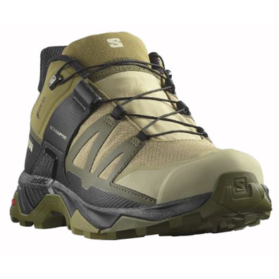 Sapato verde Salomon X Ultra 4 GTX