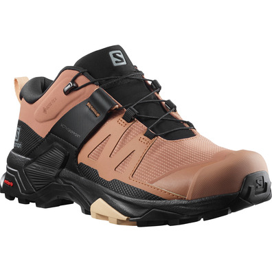 Salomon X Ultra 4 GTX W rosa sapato