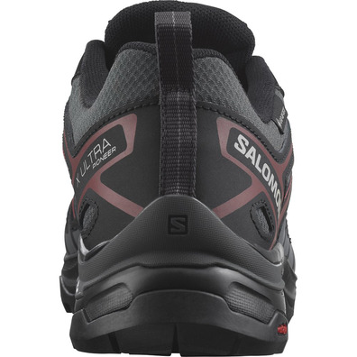 Sapato Salomon X Ultra Pioneer GTX W preto/cinza/rosa